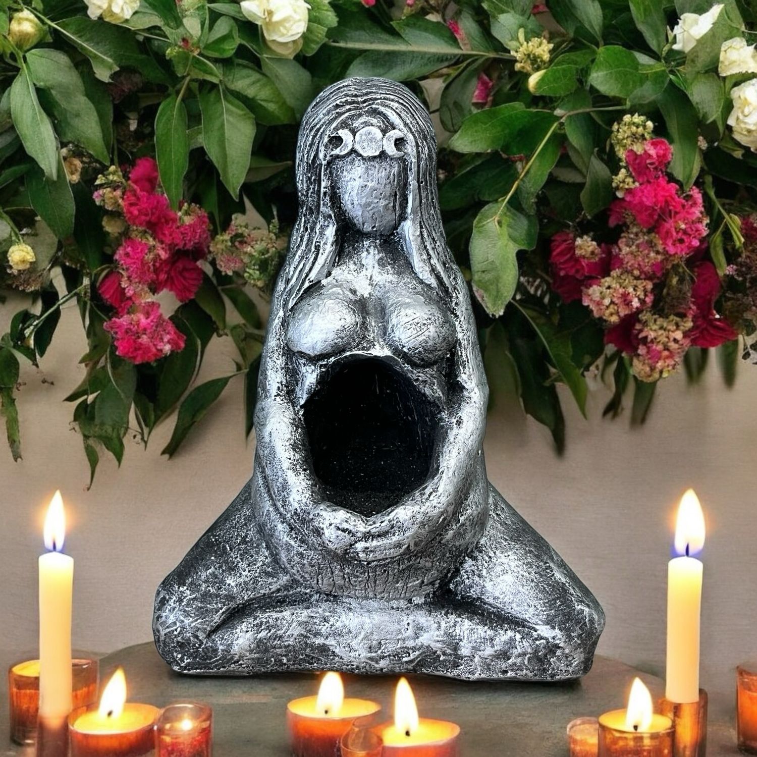 Triple Goddess Statue - Collection Only