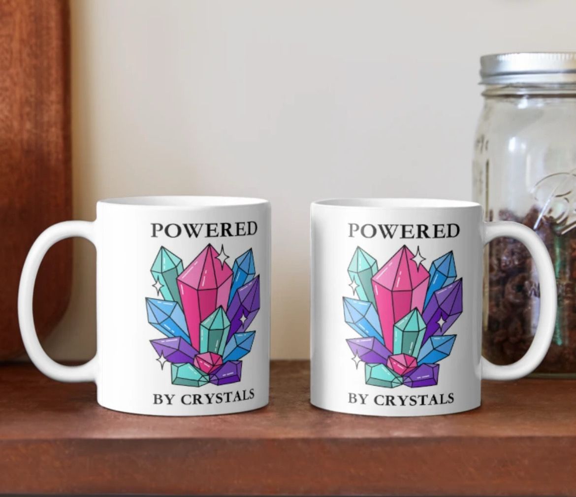 Powered By Crystals Mug
