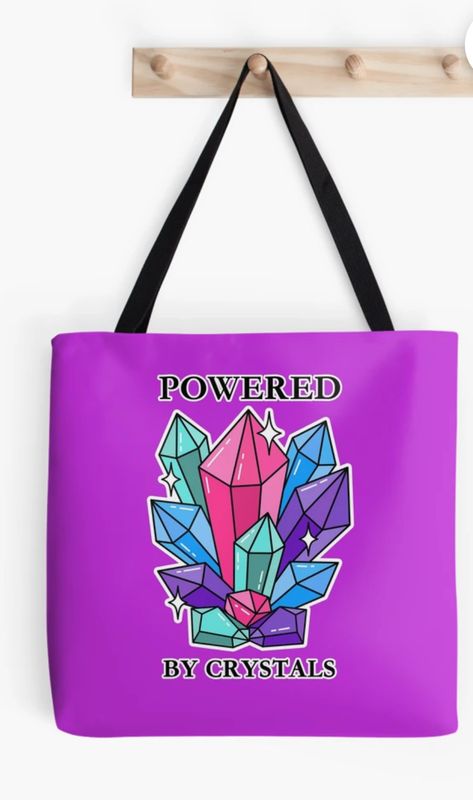 Powered By Crystals Bag