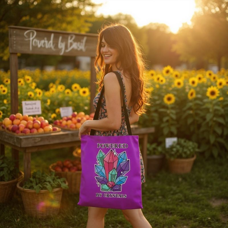 Powered By Crystals Bag