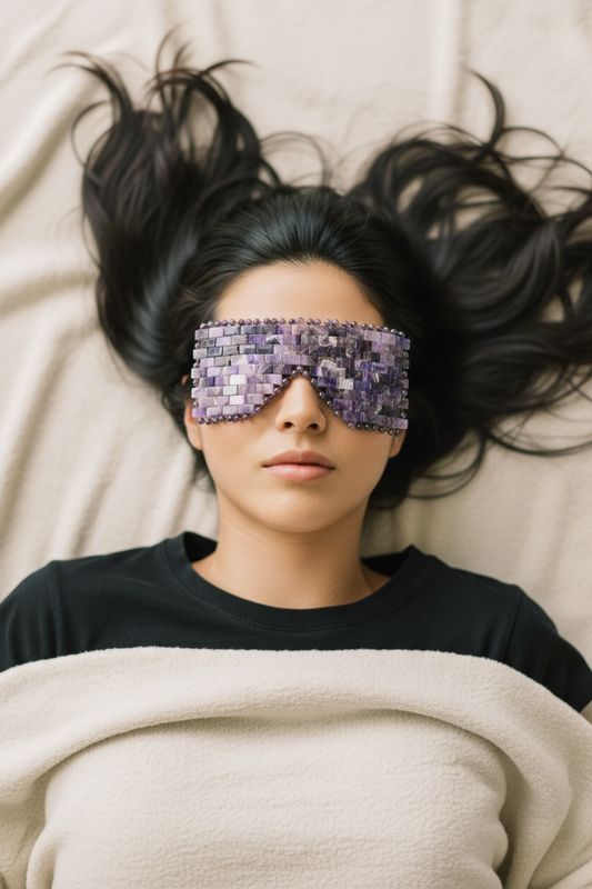 Amethyst Eye Mask