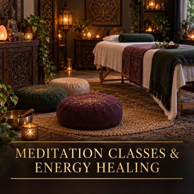 Meditation Classes & Energy Healing.