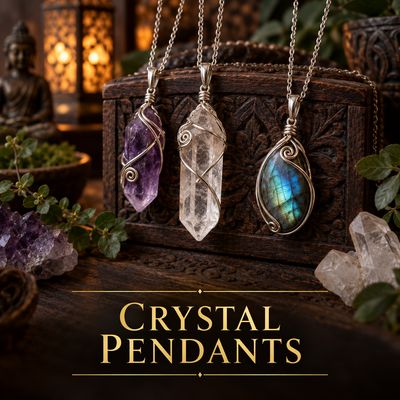 CRYSTAL PENDANTS