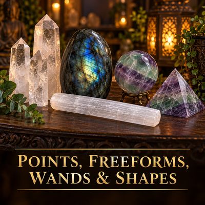 Points, Freeforms wands, shapes.
