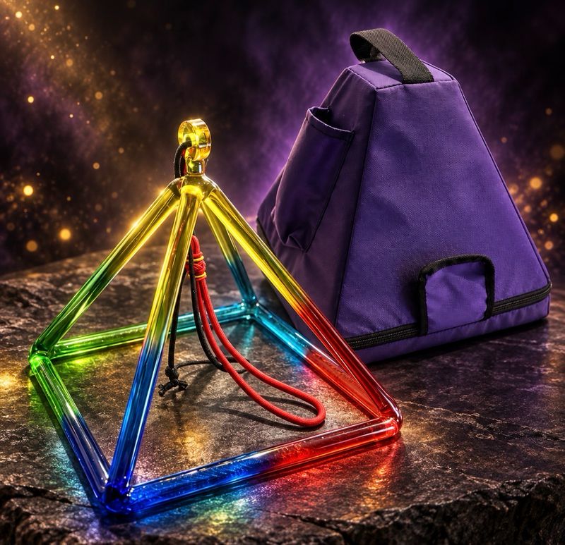 Crystal Singing Pyramid