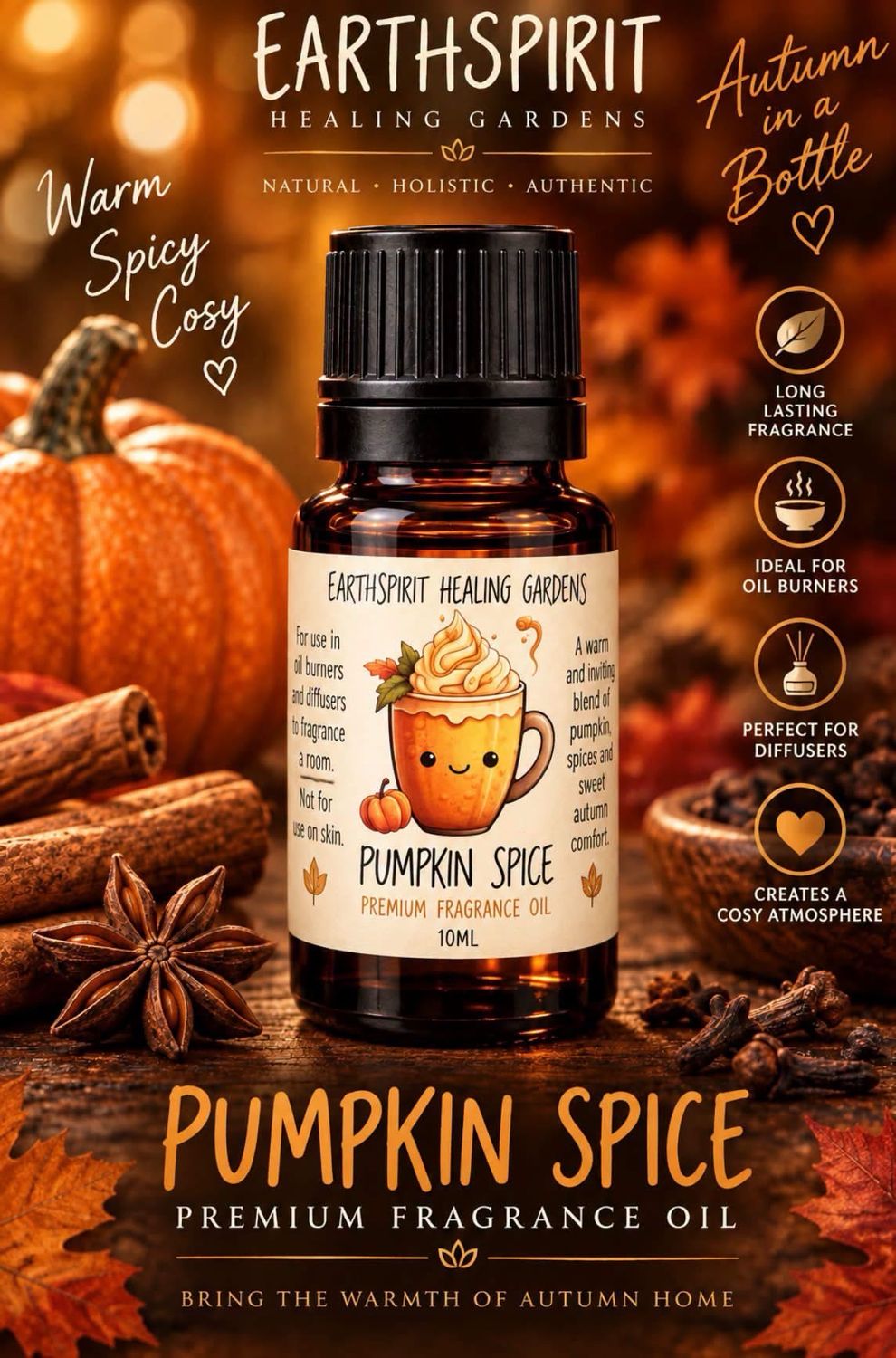Pumpkin Spice Fragrance Oil Pumpkin Spice Fragrance Oil
