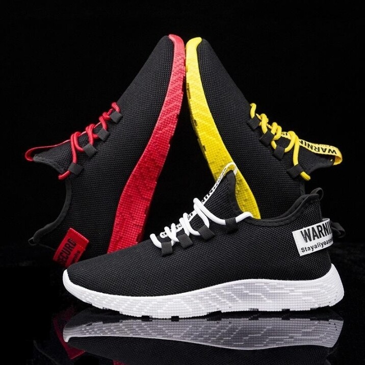 Mens Breathable Running Sneakers