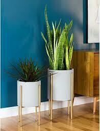SMALL SIZE POT &amp; STAND*2