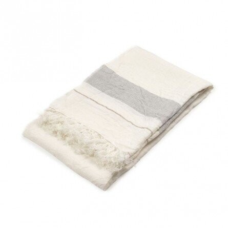 Belgian Towel Oyster Stripe 110x180 cm, Libeco