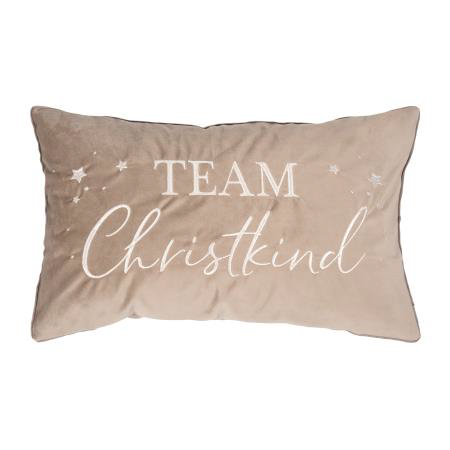 Kissen Team Christkind, 30x50 cm, pad home