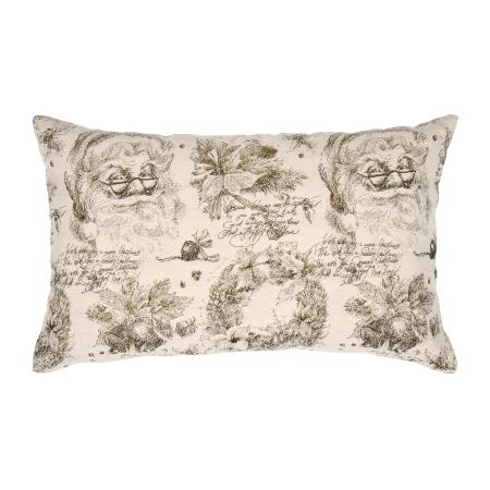 Kissen SANTA gold, 35x60 cm, pad home
