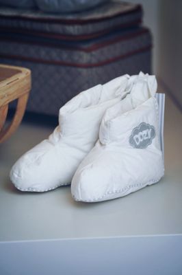 Daunenschuhe