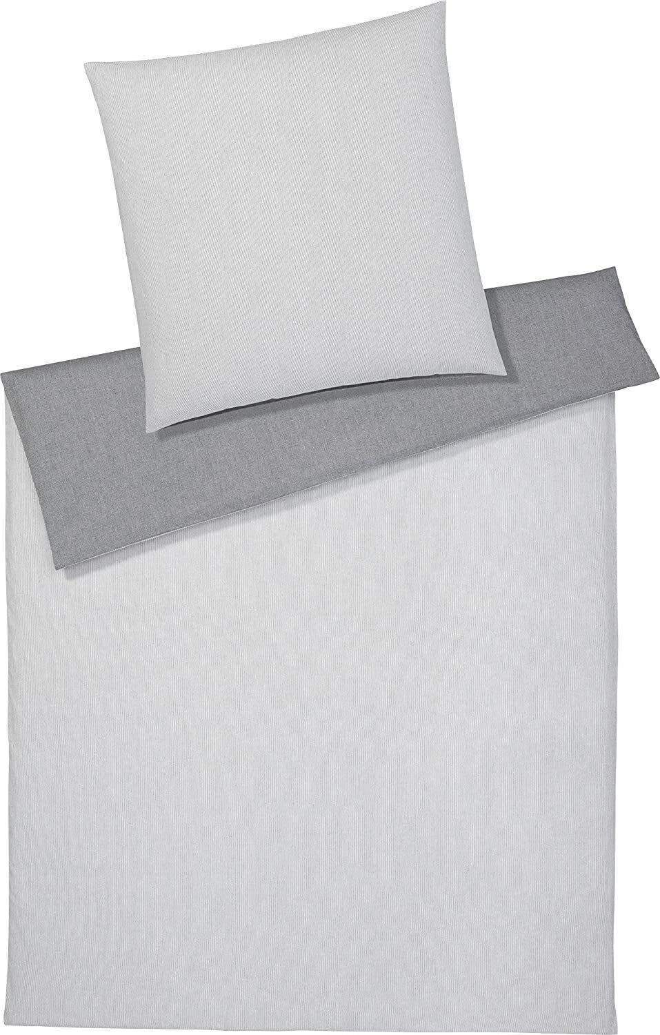 Bettwäsche-Garnitur Tender 155/220 + 80/80cm, Elegante