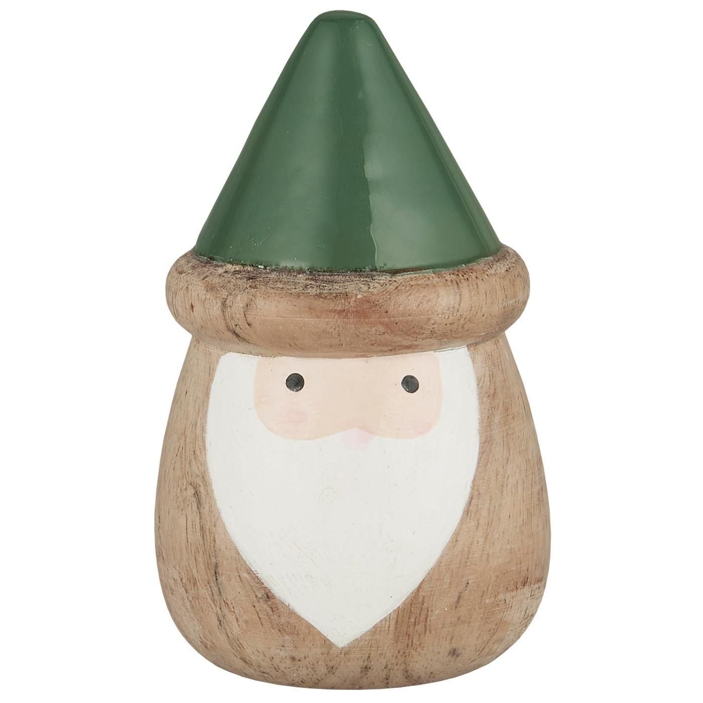 Weihnachtsmann stehend mit grünem Hut, IB laursen