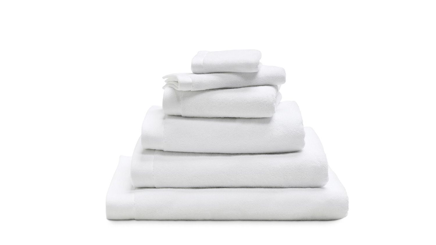 Handtuch Grace, white, 30x30 cm, Luiz