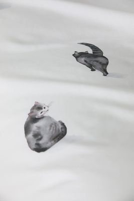 STREUNER Kinderbettwäsche-Garnitur 100/135 + 40/60 cm, Elegante STREUNER Kinderbettwäsche-Garnitur 100/135 + 40/60 cm, Elegante