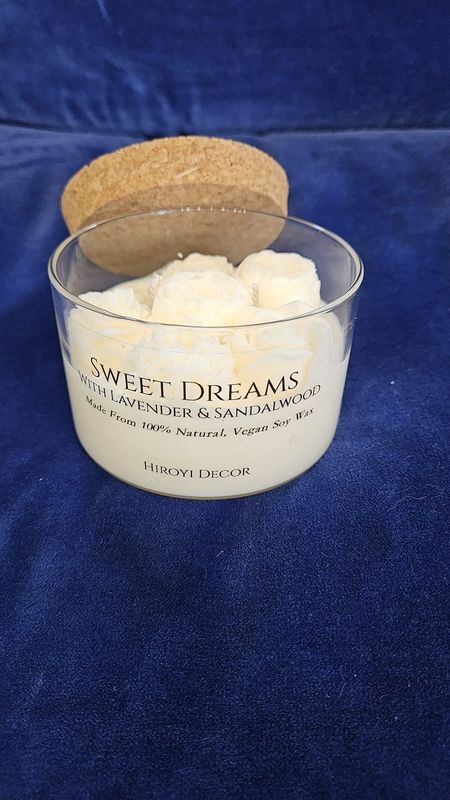 Kerze Blumengarten, Sweet Dreams, Hiroyi Decor Kerze Blumengarten, Sweet Dreams, Hiroyi Decor