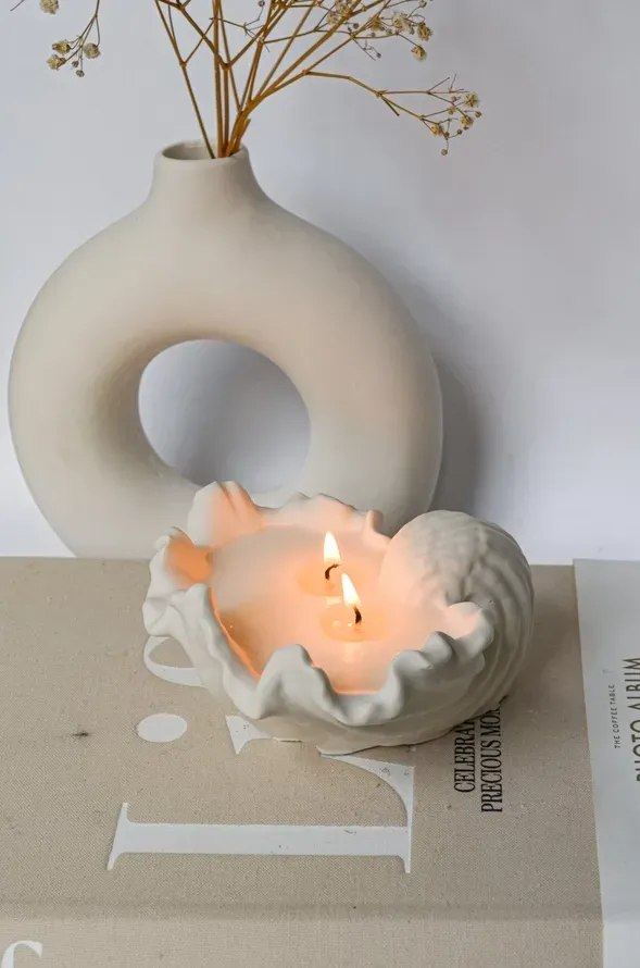 Muschelkerze, Sleepy Zeit, Hiroyi Decor