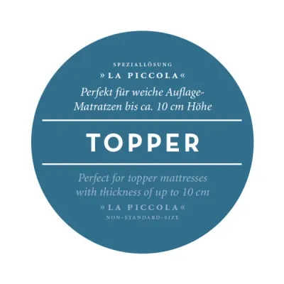 SPANNLAKEN FÜR TOPPER