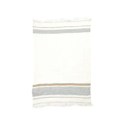Belgian Towel Oyster Stripe 110x180 cm Belgian Towel Oyster Stripe 110x180 cm