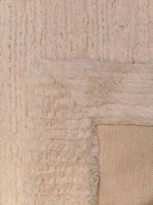 Tagesdecke Strickkanin white, 240x240 cm, Carma Tagesdecke Strickkanin white, 240x240 cm, Carma