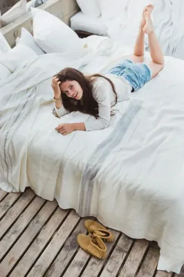 Kissen Propriano mit Füllung 63x63 cm, Libeco Kissen Propriano mit Füllung 63x63 cm, Libeco