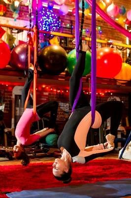 Aerial Yoga 2 for 1 -  $50.50 EACH -work out with a friend (Private sessions only, not to be used for groups)