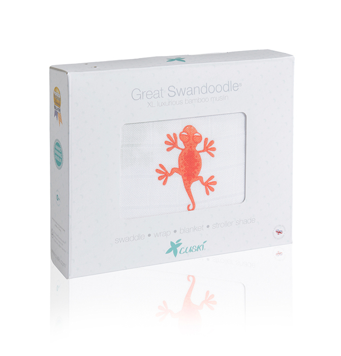 Cuski kocyk bambusowy Lucky Geckos