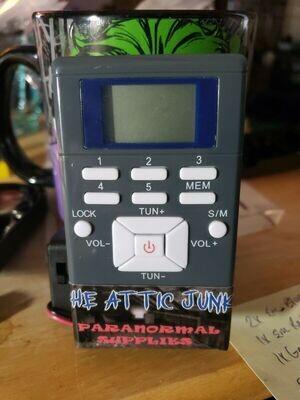 AJP Hacked Spirit Box Radio Sweep 600-1700MHZ AJP Hacked Spirit Box Radio Sweep 600-1700MHZ