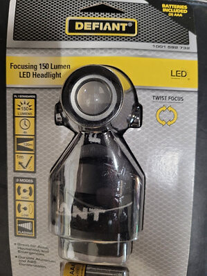 Defiant Headlight (LED HeadLamp) Defiant Headlight (LED HeadLamp)