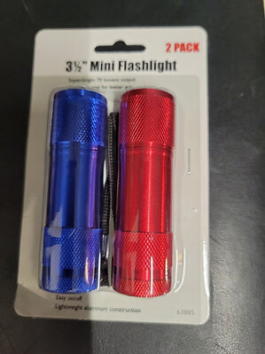2 Mini LED Flashlights