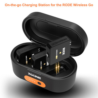ZGCINE R30 Charging Case for Røde Wireless GO 1&amp;2