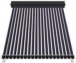 20 Vacuum tube solar collector