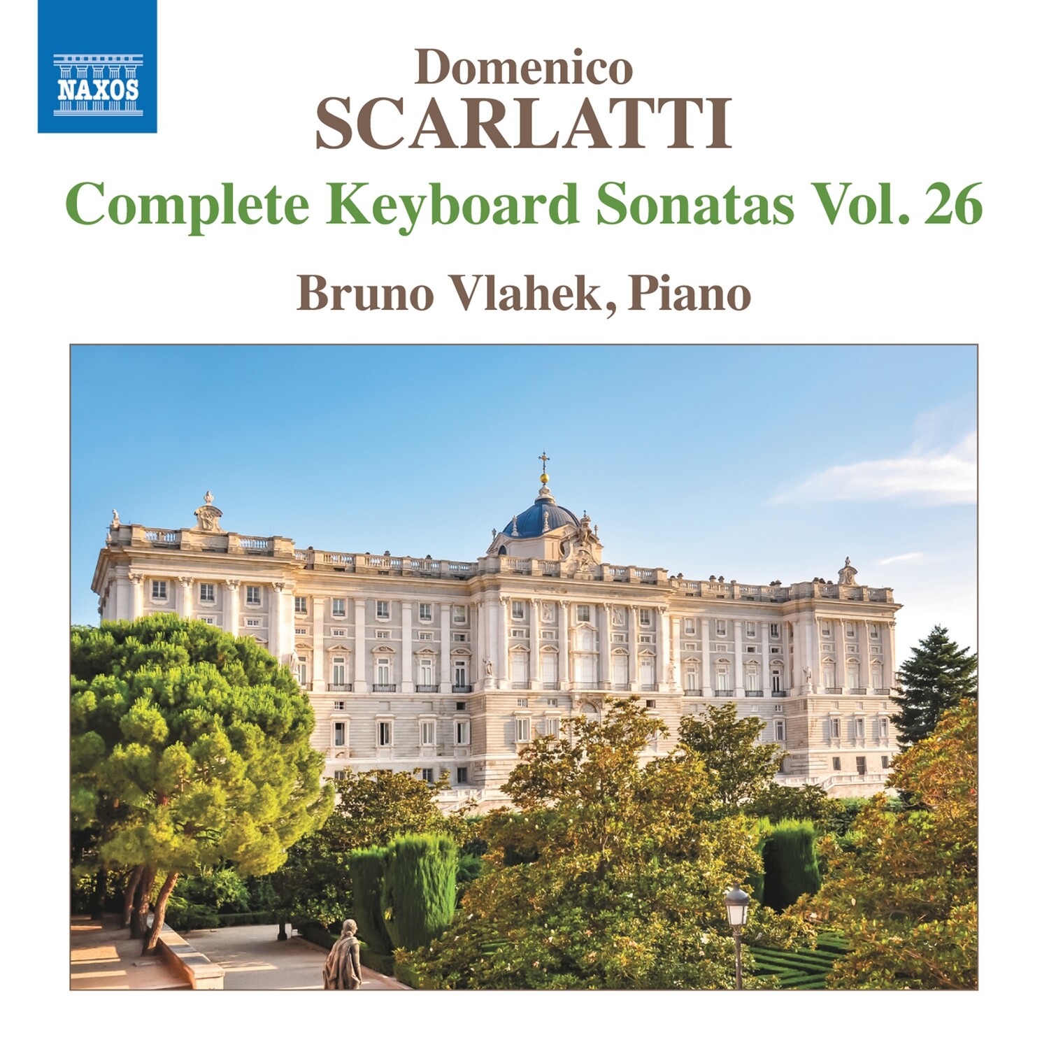 SCARLATTI COMPLETE KEYBOARD SONATAS Vol. 26 CD / BRUNO VLAHEK