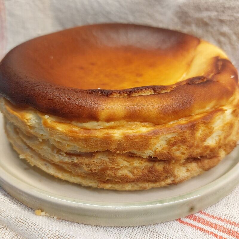 Gebakken cheesecake