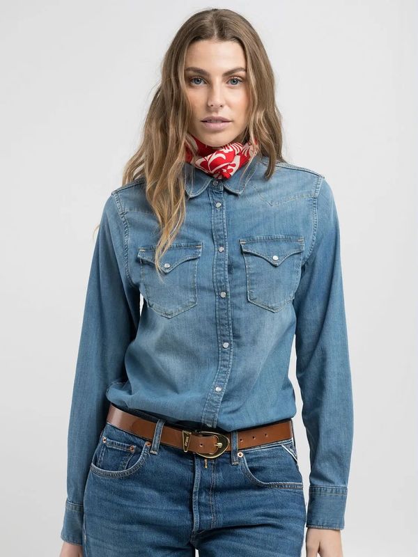 Camicia Jeans Replay
