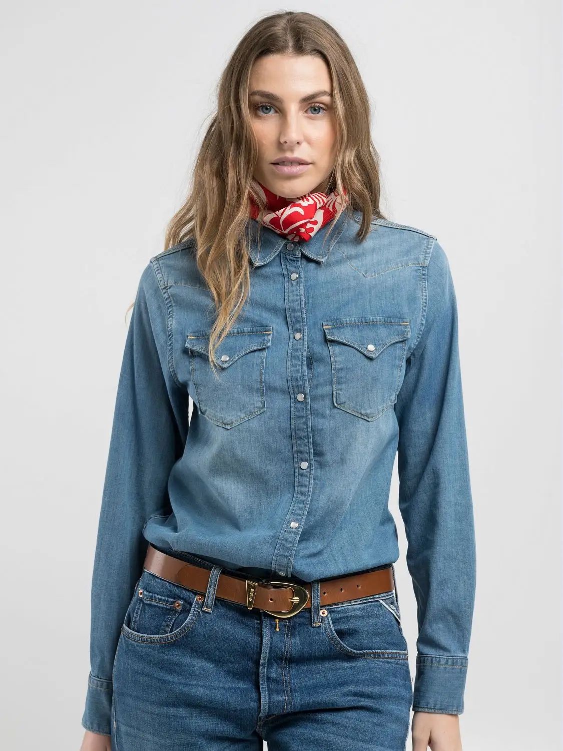 Camicia Jeans Replay