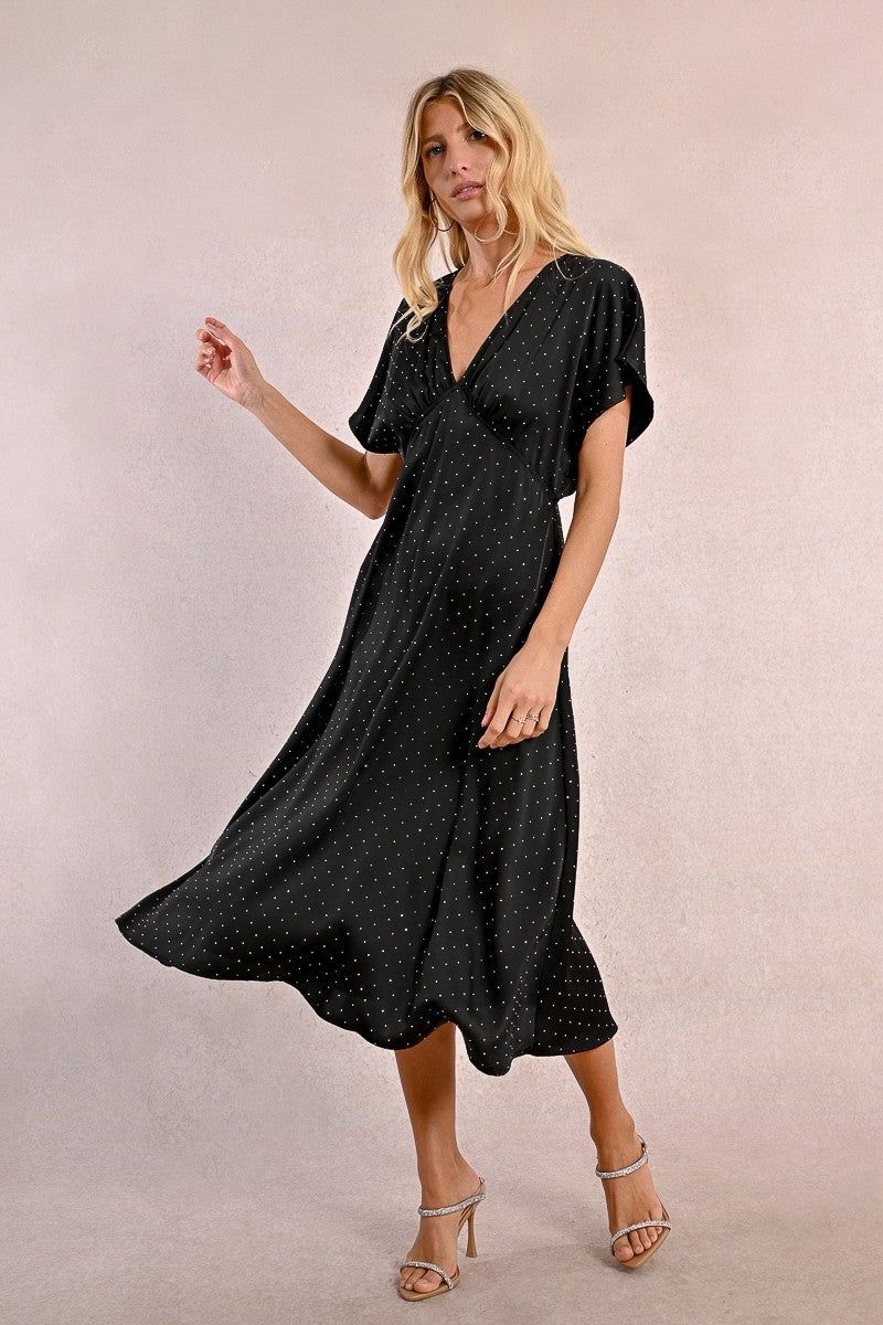 Abito satin Molly Bracken