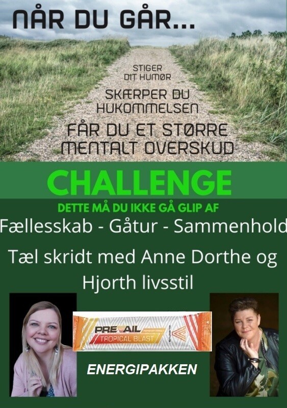 Tæl Skridt Pakke 2: Energipakken