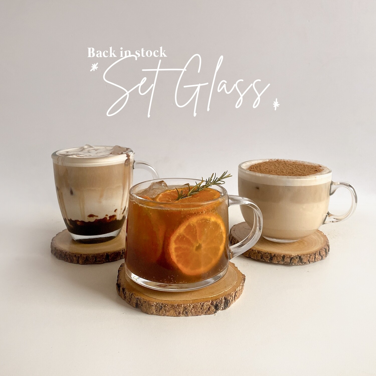 Set Full Glass