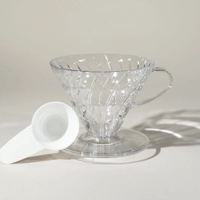 Dripper HARIO Transparente 1-4 tzs