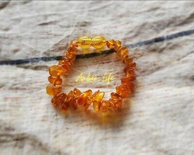 Natural Baltic Amber Bracelet Chip (For Teething &amp; Fever)