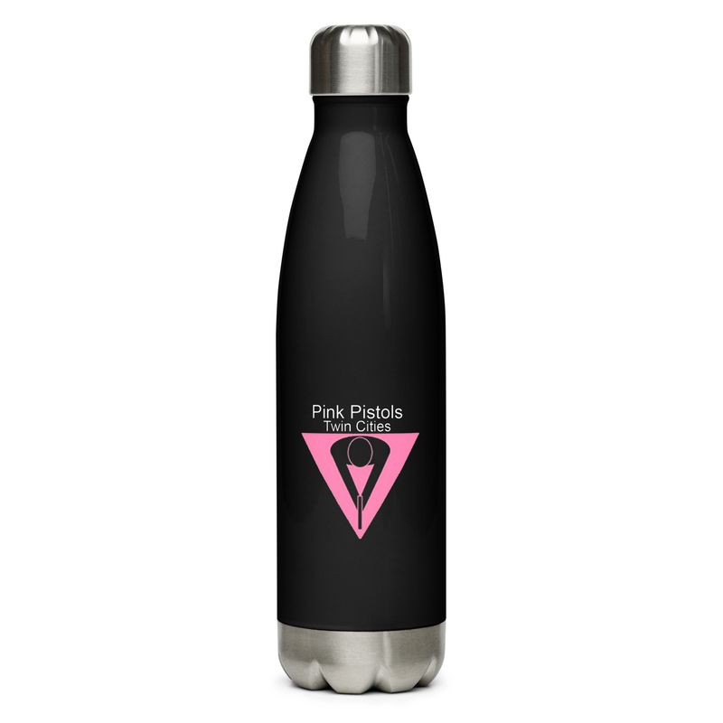 Pink Pistols Twin Cities Stainless steel water bottle