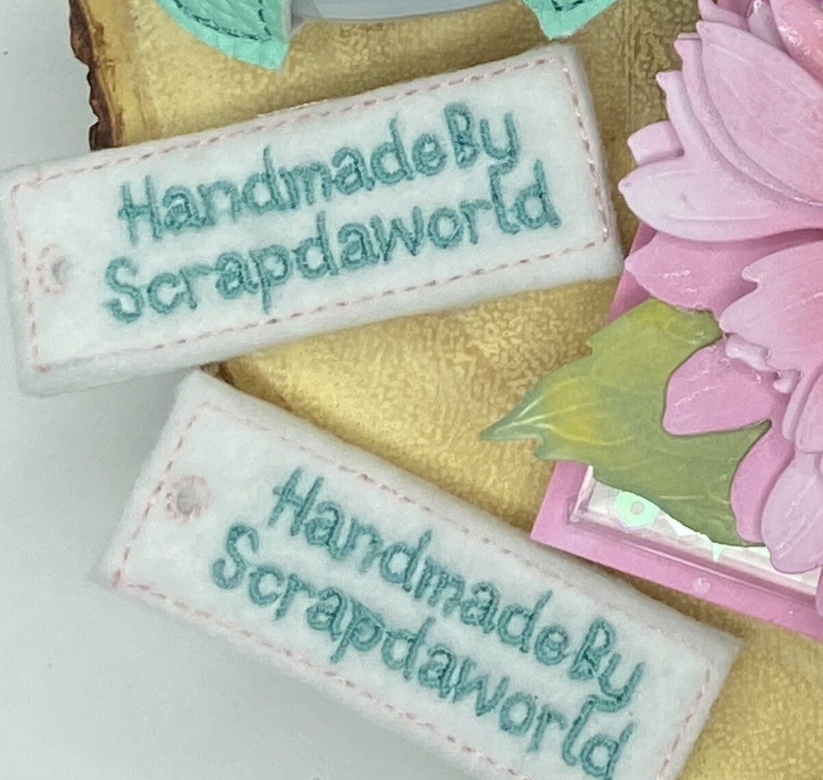 CUSTOM Handmade By Labels/Tags