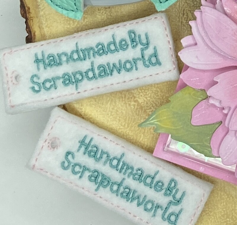 CUSTOM Handmade By Labels/Tags