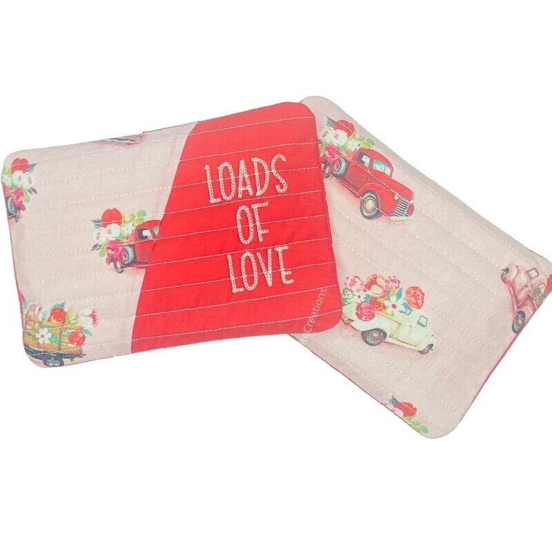 Loads of Love Mug Rug
