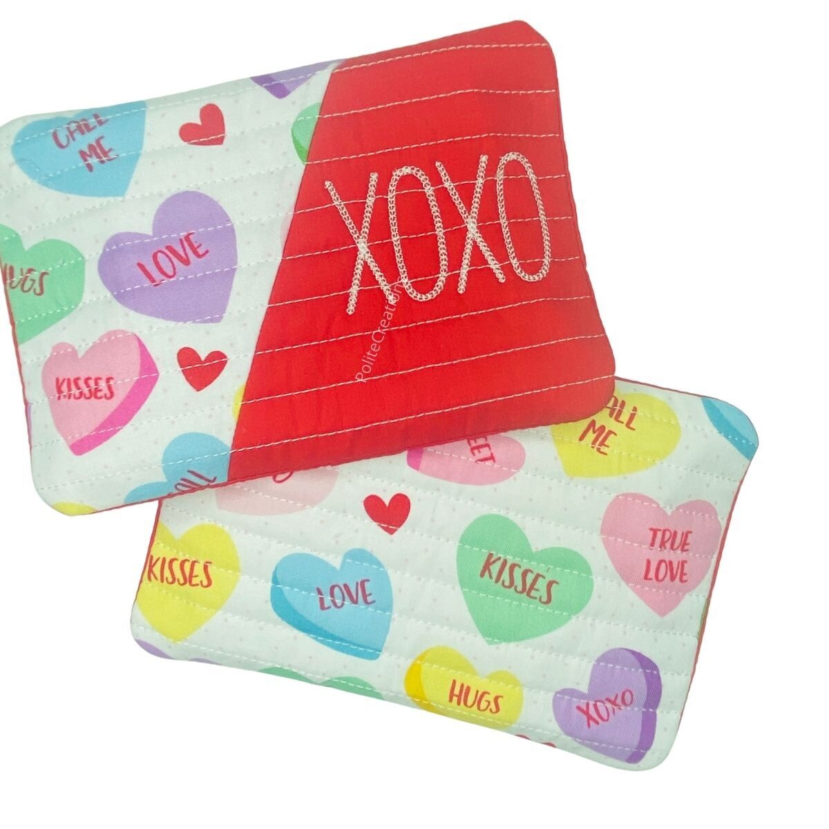 Candy Talk Mug Rug