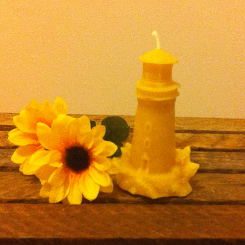 Lighthouse candle