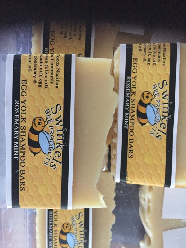 Egg Yolk Shampoo bar (Rosemary Mint)