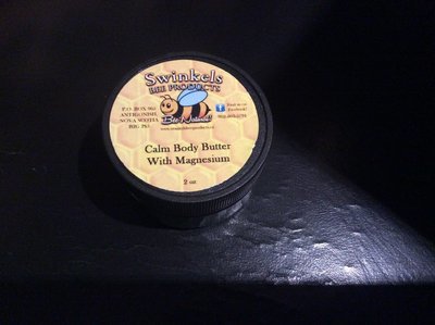 Calm body butter with magnesium